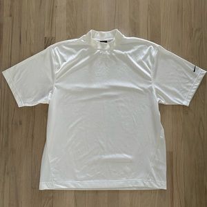 Nike golf mock neck shirt
